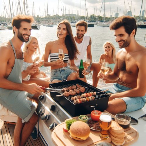 Découvrez une expérience unique et originale : déguster un délicieux barbecue à bord d’un barbecue boat sur la magnifique rivière du Lot.